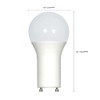 Satco S28485, 11.5 Watt, 90CRI, 4000K, GU24 Base, 220 Deg.