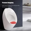 CNQLIS 10-Pack Urinal Deodorizer, Splash-Proof and Anti-Clogging, Long-Lasting Cherry Scent