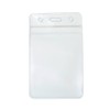CKB Ltd 10x Show Clear Vertical ID Badge Card Plastic