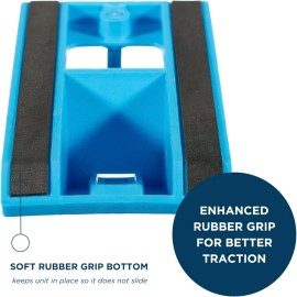 Unbranded OrthoSleeve Sock Assistant – Blue Handle, Easy On Off for Mobility Issues