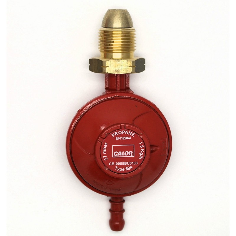 Calor Gas Brand 37Mbar Propane Gas Regulator 1Mt Hose &