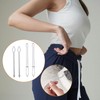 4pcs Rope Threader, 2 Designs Bodkin Drawstring Threader Tool Set