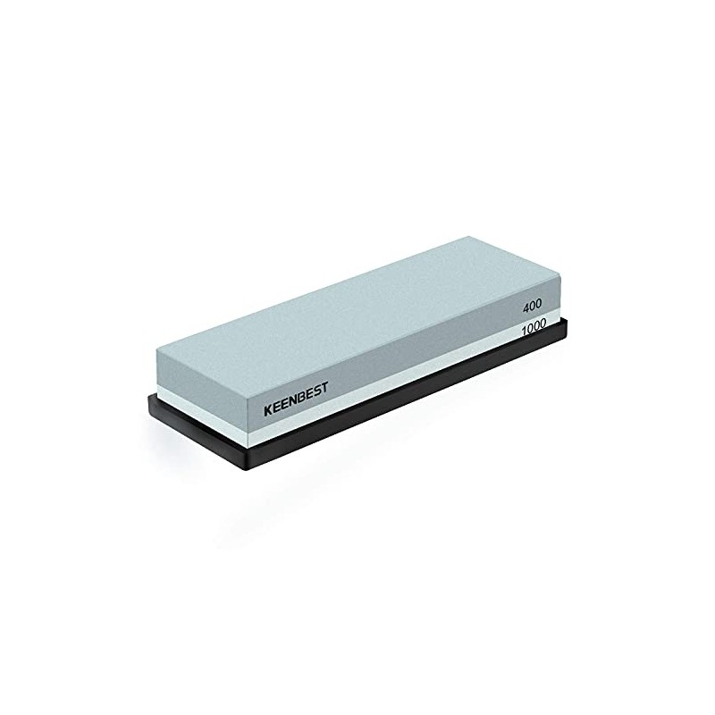 KEENBEST Actual Grit Premium Material Sharpening Stone 2 Side 400