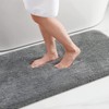 smiry Microfiber Bath Mat 50 x 75 cm, Non-Slip Super