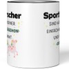 JUNIWORDS Tasse, Sportforscher sind wie Einhörner. Einfach wunderschön und verdammt