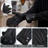 GSG SINCE 1998 Mens Genuine Leather Gloves Winter Driving Gloves