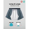 TIICHOO Incontinence Underwear for Men Washable Reusable Regular Absorbency Urinary