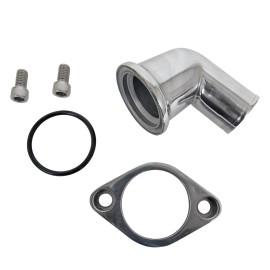 Summit Racing Aluminum Water Neck SUM-371101-15