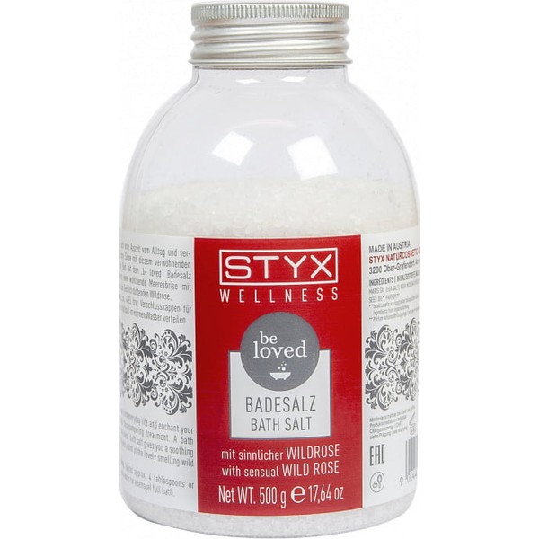 STYX be loved Bath Salts with Sensual Wild Rose ,