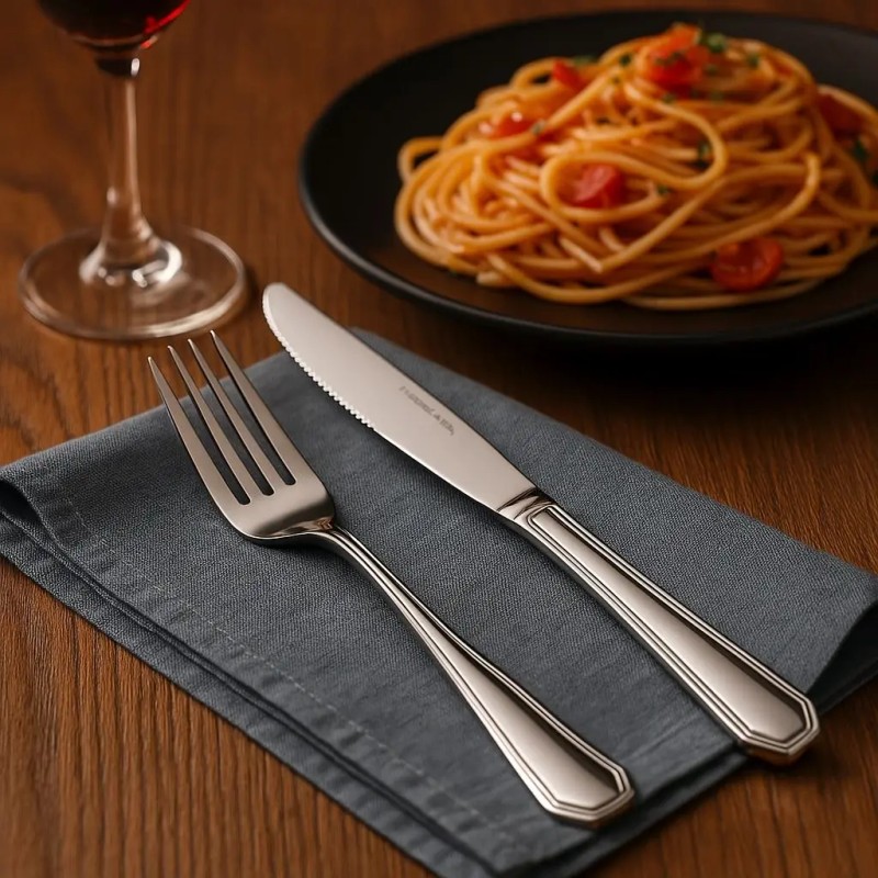 16-Piece Luxury Premium Stainless Steel Flatware Set Premium Silverware Dinnerware