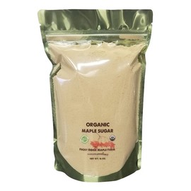 Frost Ridge Organic Maple Sugar 454g Grade A Maple Sugar / Frost Ridge 오가닉 메이플 슈가 454g Grade A 단풍당