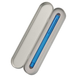 Hongdian Blue Forest Medium Nib Classic Design Fountain Pen with Converter and Metal Pen Case