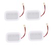 4PK-W11483116 Refrigerator LED Light Module Compatible with Whirlpool Replacement W11483116,