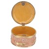 Pig Hinged Jewelry Box Hollow Design Cute Appearance Hand Painted