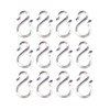 ZIOJOVK 12 PCS 1.7Inch Clear Plastic Punch Bowl Cup S