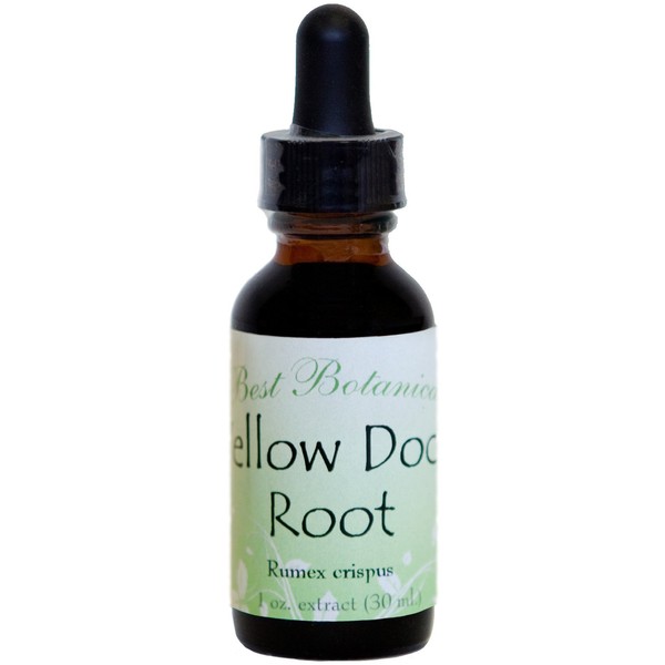 Best Botanicals Yellow Dock Root Extract 1 oz.