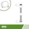Amig - Universal Shower Hose Model 9902 PVC Reinforced White