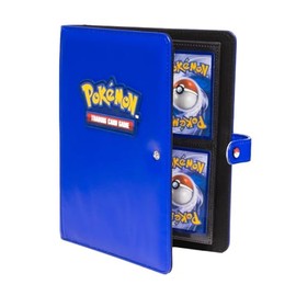 Ultra Pro - Premium Pokémon 4-Pocket Snap Binder, Sleek Premium Secure Protective Card Holder Display Binder for Pokémon Collectors Stylish Storage Solution