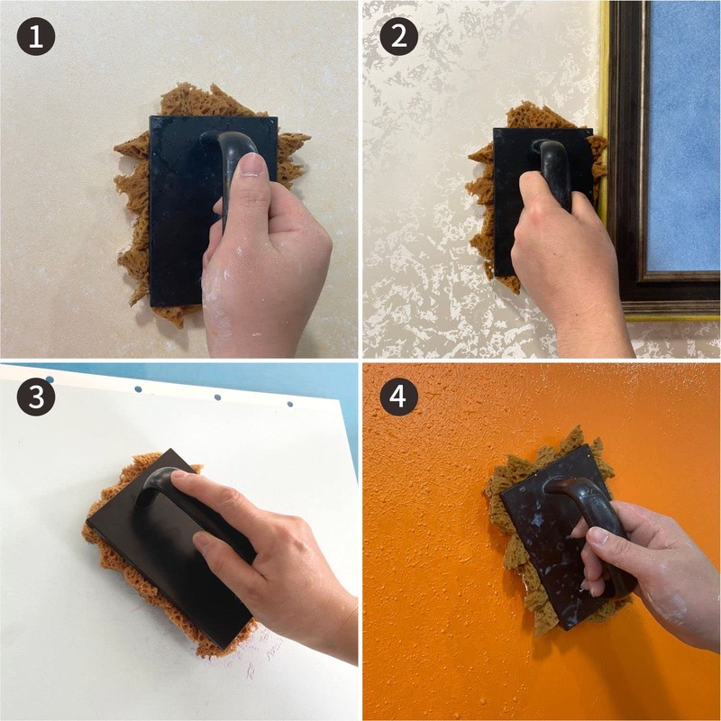 Hanroy Large Sponge Paint Roller for Painting Art Decorators Brush
