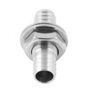 Metaland Stainless Steel 1/2" Hose Barb Bulkhead Fitting Thru-Bulk Straight