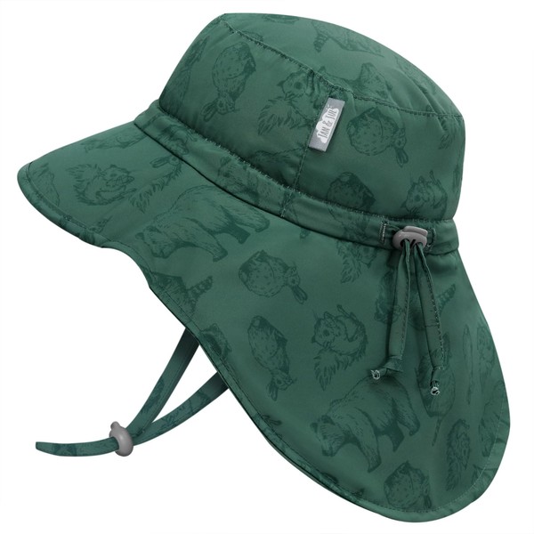 Jan & Jul Adjustable Quick Dry Infant Swim Hat Boys