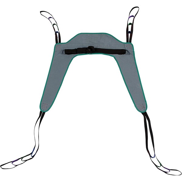 Patient Aid Toileting Patient Lift Sling, with Belt, Size Large,