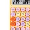 Silent Calculator Color Mechanical Key Calculator Battery Powered Electronic Calculating