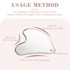 Stainless Steel GuaSha Stone Metal Gua Sha Scraping Massage Tool