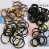 Dolores 60pcs Elastic Mujer Cabello Ligas Arco Scrunchies Diademas