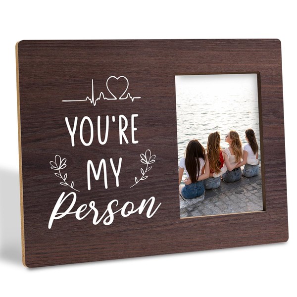corner wind You're My Person Photo Frame Gift, Best Friends