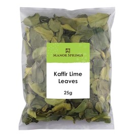 Dried Kaffir Lime Leaves 25g by Manor Springs