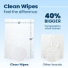 Clean Skin Club XL Premium Face Wipes, Extra Moist Makeup