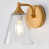 Sedelan Wood Wall Sconces, Wall Sconces Indoor, Wooden Wall Lights
