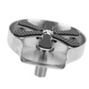 Sink Glass Rinser High Pressure Automatic Cleaning Detachable Stainless Steel