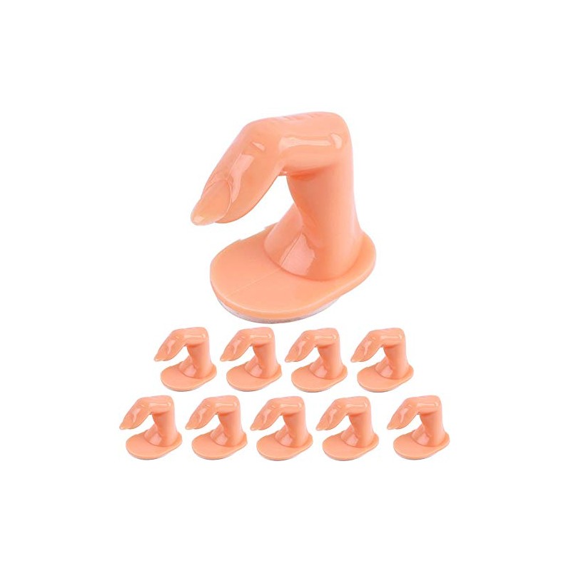 Práctica de dedo de la práctica de las uñas, dedo