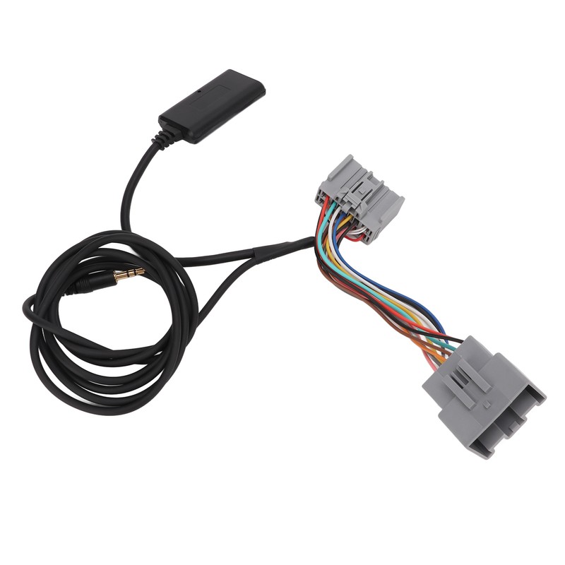 Car Bluetooth AUX Module Wireless Black Radio Adaptor Replacement for