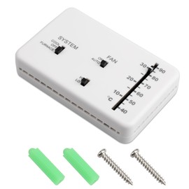 RV Thermostat, Replace Dometic Thermostat for RV, RV Analog Thermostat Replacement for RV Camper 3106995.032 12V DC(Cool Only/Furnace)