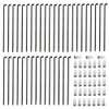 sinzau Bicycle Spokes, Pack of 38 Mountain Bike Spoke with