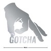 Gotcha Circle Game Funny Car Stickers Decals Vinyl Bumper Laptop
