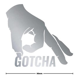 Gotcha Circle Game Funny Car Stickers Decals Vinyl Bumper Laptop JDM DUB JAP