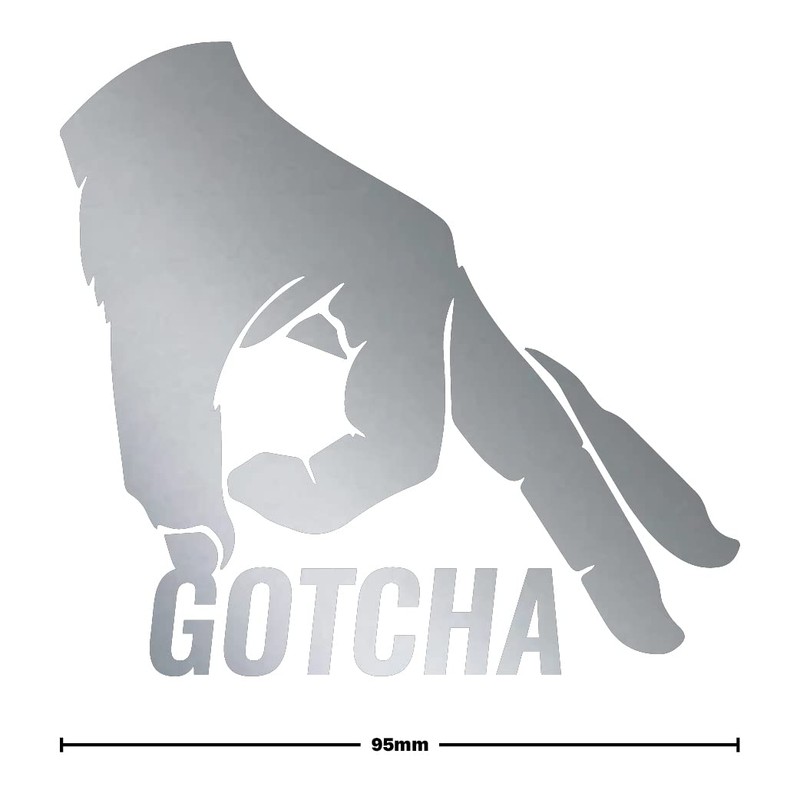 Gotcha Circle Game Funny Car Stickers Decals Vinyl Bumper Laptop