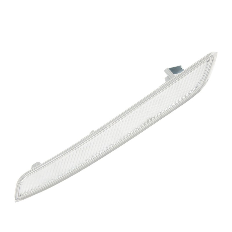 Front Bumper Reflector Clear White Improve Car Visibility Side Marker