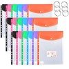 SAMSYOKI Document Folder A4 for Filing, Pack of 18 Document