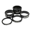 KCNC 506081 Bicycle Lightweight Head, Spacer Set, Black, 0.12 inches