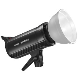 Godox SK400II-V Upgraded 400Ws GN65 Professional Studio Flash Strobe with with LED Modeling Lamp Built-in 2.4G Wireless X System Creative Shooting SK400II Upgrade 110V