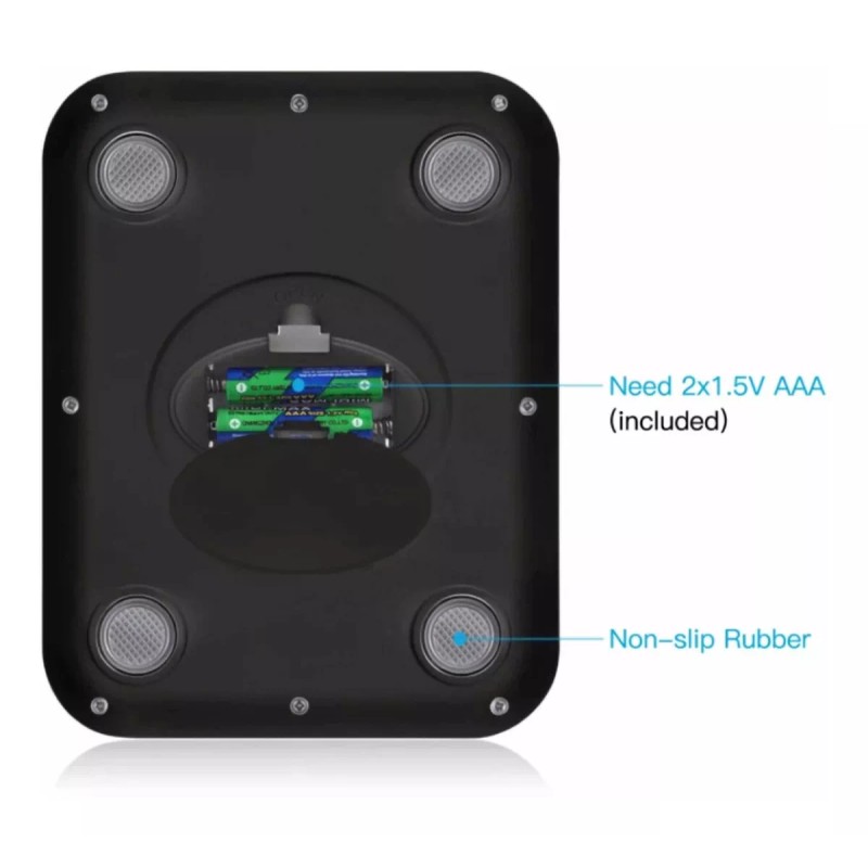 SuperConfort Bascula Balanza Digital Para Cocina Acero Inoxidable 5kg