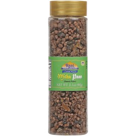 Rani Mitha Paan (Sweet Paan) 3.1oz (90g) PET Jar ~ Indian After Meal Digestive Treat | Vegan | Gluten Friendly | NON-GMO | Indian Origin