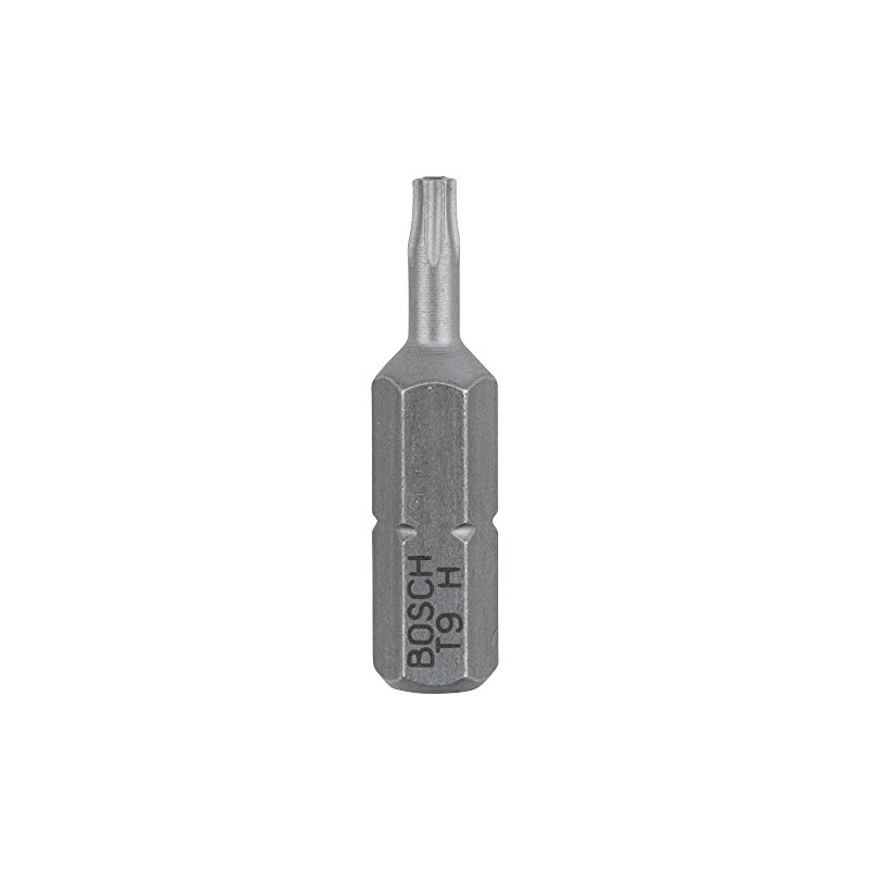 Bosch 2608522008 "Security-Torx" Extra Hard T9H Screwdriver Bit, Grey, Set