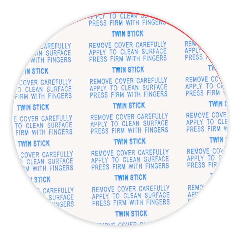 Grote 40052 Red Round Stick-On Reflector