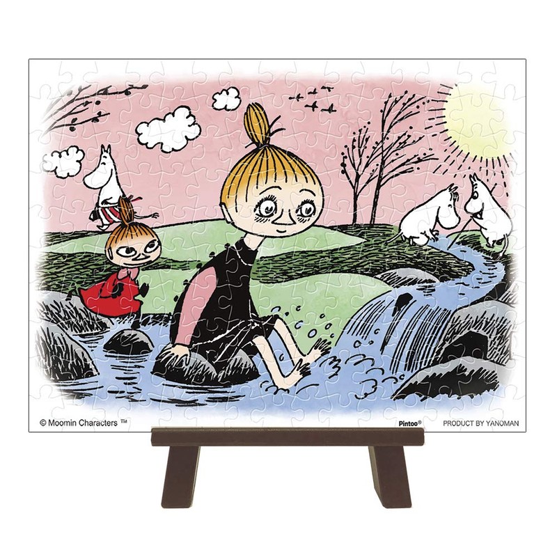 MOOMIN 150 Piece Jigsaw Puzzle in the Spring Brook [Petite